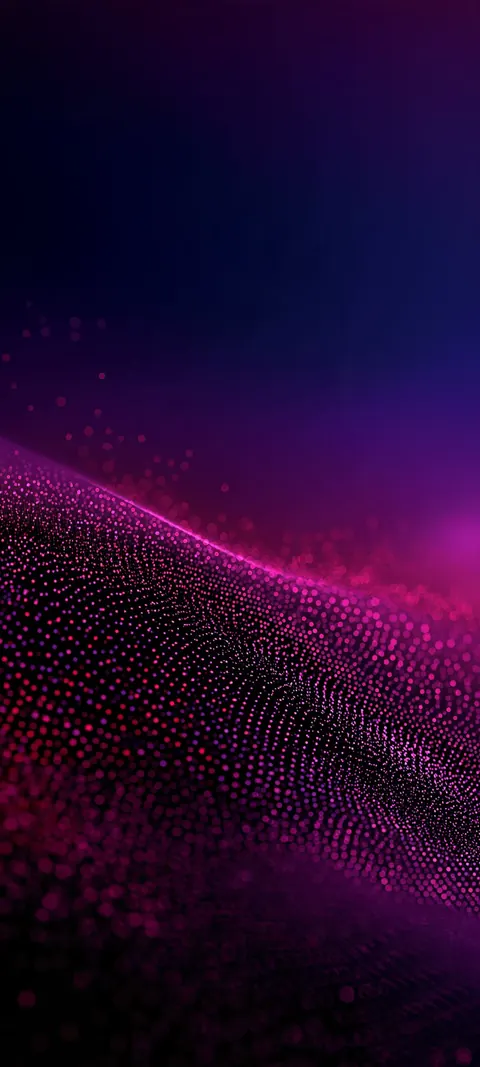 A soft swell of rose-colored stardust drifts across deep black, open and gentle toward the top.